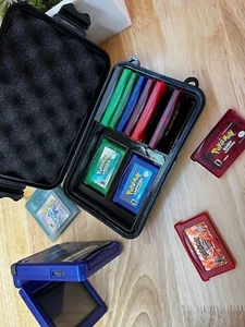 Protective Carrying Case for Gameboy Advance SP | SENAC LLC | Holds 12 games Pr - Picture 1 of 7