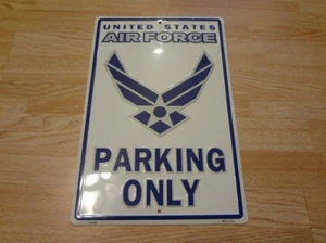US Air Force Parking Only Blechschild - Bild 1 von 2