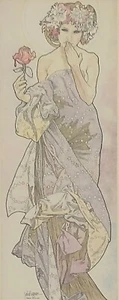 Original Framed Art Deco Colored Pencil Drawing by John Burgoyne - Picture 1 of 11