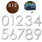 10 Pcs Door Address Sticker Number Sign 0-9 Decals Numbers Applique