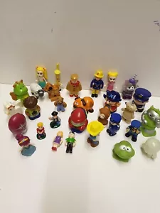 job lot bundle small figures x 30 ideal dolls house,play vehicles etc. - Picture 1 of 7