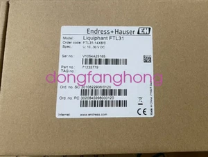 NEW EH Endress+Hauser FTL31-AA4U2AAW5J FTL31-14X8/0 Sensor DHL or FedEX or UPS - Picture 1 of 1