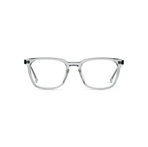 Morel 1880 60134M GG11 Clear Gray Square Plastic Eyeglasses Frame 55-20-145 - Picture 1 of 3