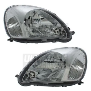 Headlights Fits Toyota Yaris Hatchback 2003-2006 Headlamps Drivers & Passenger - Picture 1 of 12