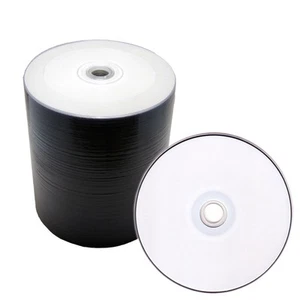 300 White Inkjet Printable Blank DVD-R DVDR 16X Disc - Picture 1 of 1