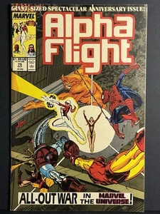 Alpha Flight #75 in sehr gutem Zustand — Ein Marvel Comics Kupferzeit Comic von 1989 MT/NM+ - Bild 1 von 2