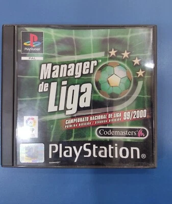 Manager De Liga 99/2000 Ps1 Psx PsOne PlayStation 1 Videojuegos Retro - Imagen 1 de 4
