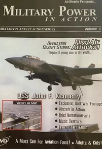 DVD Doco: Military Power In Action - (Volumen 01) Operation Tormenta del Desierto y más - Imagen 1 de 2