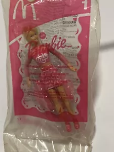 2002 Mcdonalds Happy Meal Toy Barbie Mattel #1 Photo Mode Restaurant - Bild 1 von 3