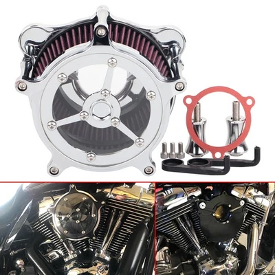 Motorcycle Clarity Air Cleaner Intake Filter For Harley Street Glide Road King - Imagem 1 de 4