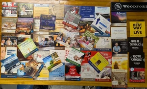 Huge Lot of 50+ Lighthouse Catholic Media Lighthouse Talks Religion Audio CDs - Foto 1 di 6