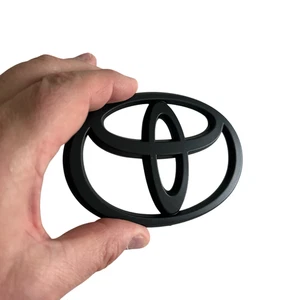 For Toyota Front Grille Emblem Black Logo Badge Corolla Sedan 2014 - 2017 - Picture 1 of 4