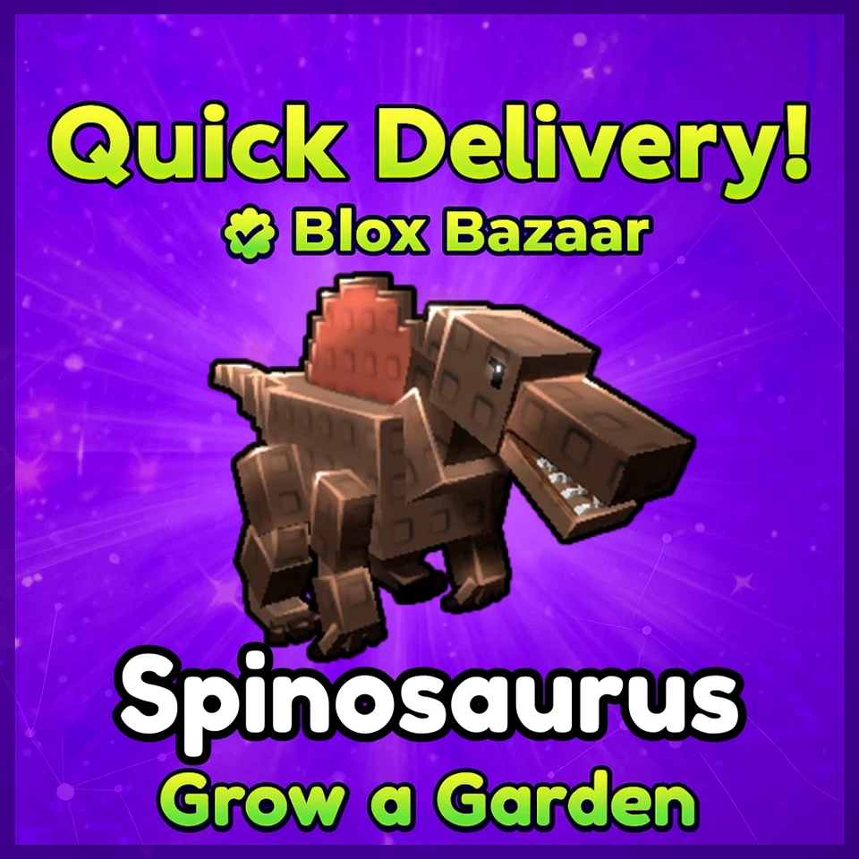 [🌙] SPINOSAURUS - Roblox GROW A GARDEN | Fast + Easy 🌱