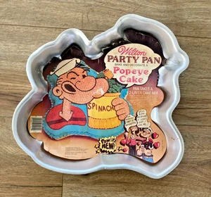 Wilton Vintage Popeye The Sailor Man Spinach Can Cake Pan 2105-1944 NOS NEW - Imagen 1 de 2