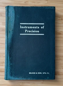 Instruments of Precision Brandis Catalogue 20 Civil Mining Engineers Surveyors - Picture 1 of 16