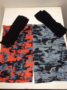 Camouflage Ice Silk Cooling Fabric Gaiter Head Band Neck Warmer Sports Hiking - Picture 1 of 12