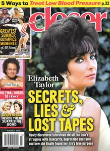CLOSER August 5 2024 Elizabeth Taylor Richard Simmons Susan Saint James Marilyn - Picture 1 of 3