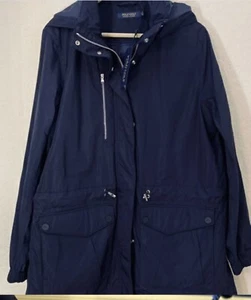 Golf Ralph Lauren French Navy Blue Full Zip Golf Jacket Women Size M wspcl16 - Picture 1 of 2