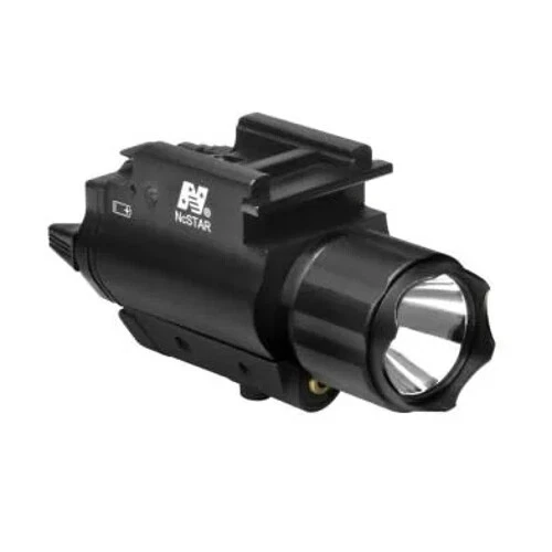NcStar 200 Lumens Flashlight w/ Red Lazer & QD - Image 1 of 1