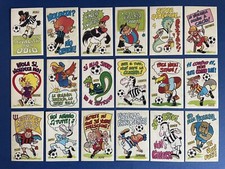 1989 90 COMPLETE SET MASCOT Complete Series Footballers Panini Sticker NEW RARE