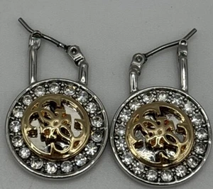 Guess Multi Tone Quattro G Stud Earrings - Picture 1 of 6