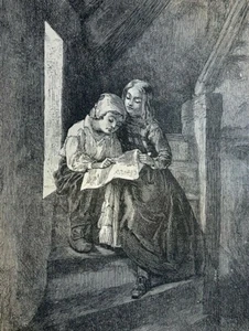 1871 Sympathetic Art in France Edouard Frere John Ruskin George Houghton - Picture 1 of 5