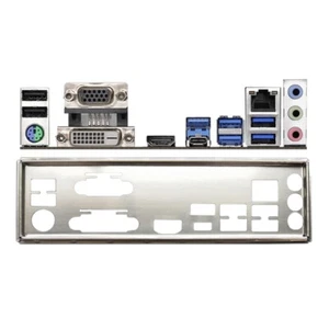 OEM IO I/O Shield für ASRock B450M Pro4 Motherboard Backplate Blende Halterung Neu - Bild 1 von 4