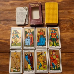 OSWALD WIRTH TAROT DECK - 1st, 1976 - DIVINATION, KABBALA - Picture 1 of 12