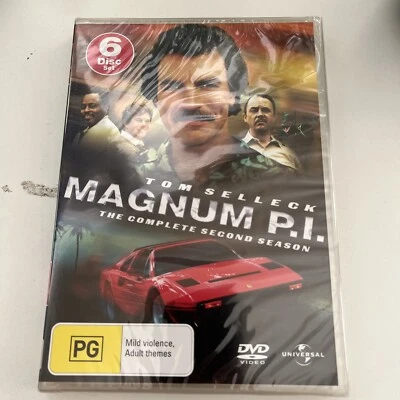MAGNUM P.I. The Complete Second Season Region 4 New Sealed - image 1 of 2