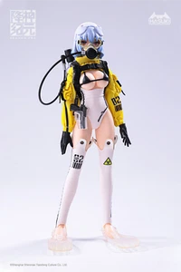 Figura de acción de juguete Hasuki SE002 SEANCE ERA Series NO.2 Craken Female Diver 1/12 - Imagen 1 de 10