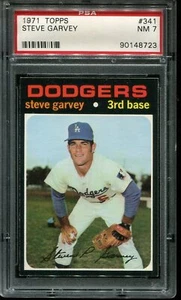 1971 Topps Baseball # 341 Steve Garvey (High End) PSA 7 - Picture 1 of 2