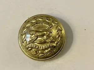 The Leicestershire Regiment Hindostan Button - Picture 1 of 4