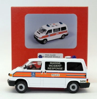 Fire Brigade Models 1/48 Scale - POL4 VW Transporter London Marine Incident - Image 1 of 4