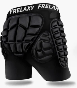 Frelaxy 3D Protective Padded Shorts Snowboard Ski Tailbone Hip Butt Black L - Bild 1 von 10