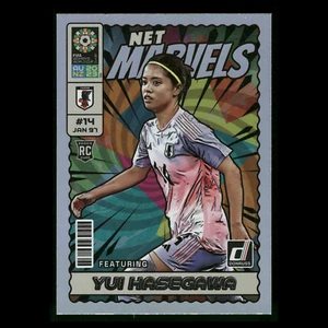 Yui Hasegawa Rookie #14 2023 Donruss FIFA Womens World Cup Net Marvels Japan NM - Picture 1 of 3