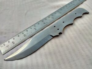 8" custom made big 5160 spring steel special design tanto knife blank blade   
