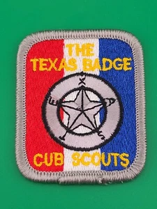 Parche The Texas Badge Cub Scouts BSA Boy Scouts America NUEVO - Imagen 1 de 2