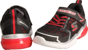 Skechers Sport Thermoflux - Nano Grid Niños Zapatillas Negras/Rojas EE. UU. Talla 1.5 - Imagen 1 de 3