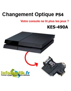 Pièce de Rechange Lentille Bloc Optique PS4 KES-490A - Picture 1 of 6