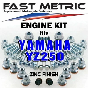 Kit de pernos de reconstrucción de motor Yamaha YZ250 | Sujetadores ZINC estilo FÁBRICA - Imagen 1 de 12