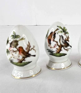 Herend Small ROTHSCHILD BIRD Salt & Pepper Set #250 #260 - Picture 1 of 4