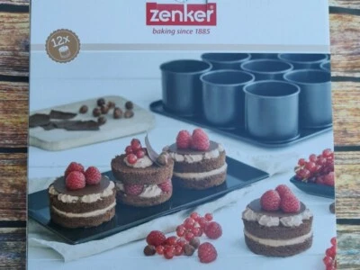 Zenker GAM PATISSERIE Mini Törtchen-Set 12er Durchmesser ca. 8,5cm - Bild 1 von 4