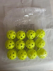 Franklin Sports X-26 Indoor Optic Pickleballs,   12 Pack,   USAPA Approved - Picture 1 of 3