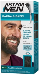 Just For Men Barba & Baffi Tinta Per Barba Uomo Tintura Senza Ammoniaca Elimina - Foto 1 di 1