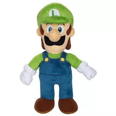 Peluche Nintendo Super Mario 9 IN Luigi Jakks Pacific Foto 1 de 3