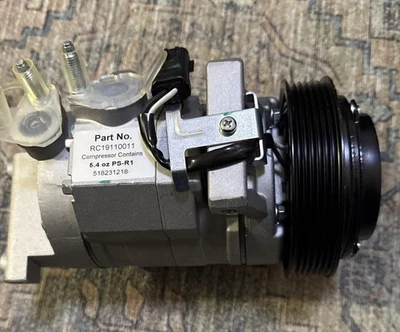 A/C Compressor RC19110011 For Dodge Durango 2019 2020 6-Groove Pulley Clutch - Image 1 of 4