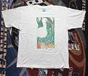 Camisa Artística Ibis Blanca Vintage Gildan XL 90s Bird Sea  - Imagen 1 de 13