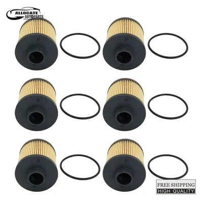 6 juegos de filtros de aceite nuevos para Lamborghini Gallardo 07L115561C 2004-2008 EE. UU. Foto 1 de 4