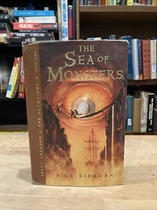 1ST EDITION/ 1ST PRINT Rick Riordan THE SEA OF MONSTERS Full # Line - Picture 1 of 9