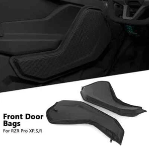 Bolsas de almacenamiento de puerta delantera para conductor UTV para Polaris RZR XP 4 Pro S PRO R 4 2025 - Imagen 1 de 12